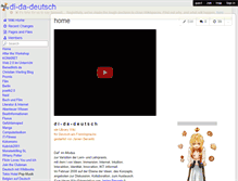 Tablet Screenshot of di-da-deutsch.wikispaces.com