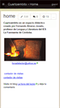 Mobile Screenshot of cuartoambito.wikispaces.com