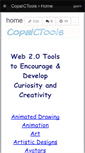 Mobile Screenshot of copaictools.wikispaces.com