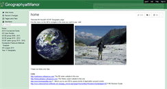 Desktop Screenshot of geographyatmanor.wikispaces.com
