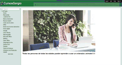 Desktop Screenshot of cursossergio.wikispaces.com