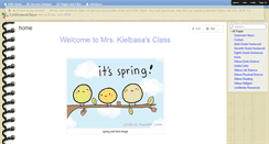 Desktop Screenshot of kielbasasclass.wikispaces.com