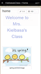 Mobile Screenshot of kielbasasclass.wikispaces.com