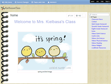 Tablet Screenshot of kielbasasclass.wikispaces.com