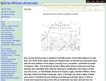 Tablet Screenshot of erie-african-americans.wikispaces.com