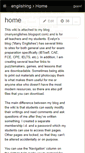 Mobile Screenshot of englishing.wikispaces.com