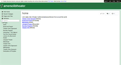 Desktop Screenshot of amersolibtheater.wikispaces.com