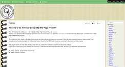 Desktop Screenshot of civicsdbqmrpastor1.wikispaces.com