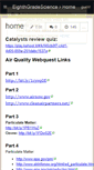 Mobile Screenshot of eighthgradescience.wikispaces.com