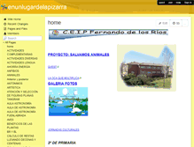 Tablet Screenshot of enunlugardelapizarra.wikispaces.com