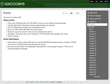 Tablet Screenshot of isacco9h5.wikispaces.com