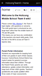 Mobile Screenshot of holicongteam9.wikispaces.com