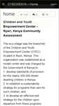 Mobile Screenshot of cyeckenya.wikispaces.com