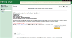 Desktop Screenshot of cchs-stem.wikispaces.com