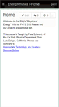 Mobile Screenshot of energyphysics.wikispaces.com