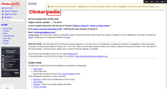 Desktop Screenshot of clickerpedia.wikispaces.com