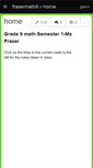 Mobile Screenshot of frasermath9.wikispaces.com