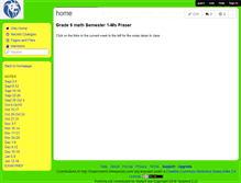 Tablet Screenshot of frasermath9.wikispaces.com