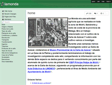 Tablet Screenshot of lamonda.wikispaces.com
