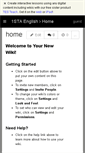 Mobile Screenshot of 1staenglish.wikispaces.com