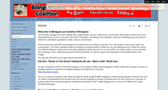 Desktop Screenshot of bilingualaotearoa.wikispaces.com