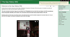 Desktop Screenshot of gayhistory.wikispaces.com