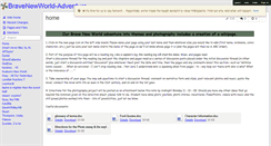 Desktop Screenshot of bravenewworld-adventure.wikispaces.com
