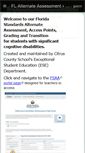 Mobile Screenshot of flalternateassessment.wikispaces.com