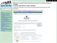 Tablet Screenshot of flalternateassessment.wikispaces.com