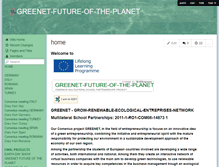 Tablet Screenshot of greenetfutureoftheplanet.wikispaces.com