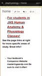 Mobile Screenshot of jhsphysiology.wikispaces.com