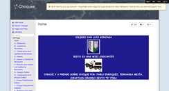 Desktop Screenshot of choques.wikispaces.com