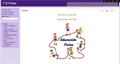 Desktop Screenshot of e-fisica.wikispaces.com