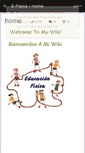 Mobile Screenshot of e-fisica.wikispaces.com
