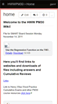 Mobile Screenshot of hwwpm30.wikispaces.com