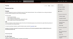 Desktop Screenshot of inclusivespecialeducation.wikispaces.com