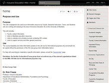 Tablet Screenshot of inclusivespecialeducation.wikispaces.com