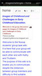 Mobile Screenshot of imageschallenges.wikispaces.com