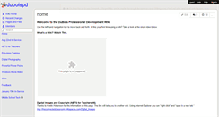 Desktop Screenshot of duboispd.wikispaces.com