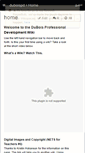 Mobile Screenshot of duboispd.wikispaces.com