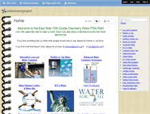 Tablet Screenshot of eschswaterproject.wikispaces.com