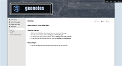 Desktop Screenshot of geonotes.wikispaces.com