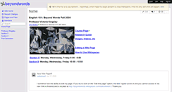Desktop Screenshot of beyondwords.wikispaces.com