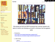 Tablet Screenshot of historiadecatalunyacinqueb.wikispaces.com