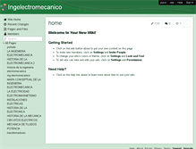 Tablet Screenshot of ingelectromecanico.wikispaces.com