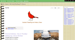 Desktop Screenshot of ccephasdriftwood.wikispaces.com