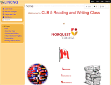 Tablet Screenshot of lincnq.wikispaces.com