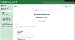 Desktop Screenshot of jbha-science-tri2.wikispaces.com