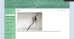 Desktop Screenshot of maestriaenhistoria.wikispaces.com