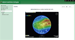 Desktop Screenshot of diplomadotecnologia.wikispaces.com